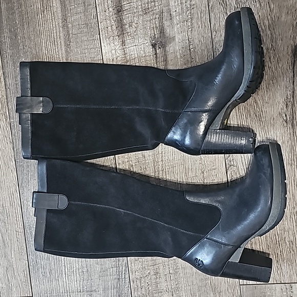 Dr. Martens Josie Motorcycle Pullover Heel Boots - Picture 1 of 15